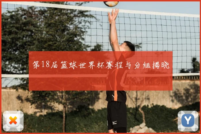 第18届篮球世界杯赛程与分组揭晓